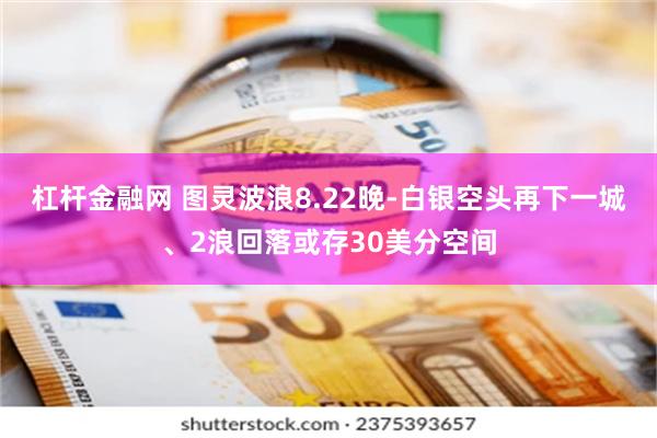 杠杆金融网 图灵波浪8.22晚-白银空头再下一城、2浪回落或存30美分空间