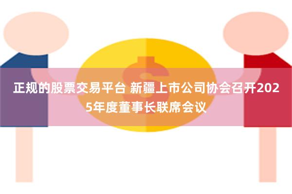 正规的股票交易平台 新疆上市公司协会召开2025年度董事长联席会议